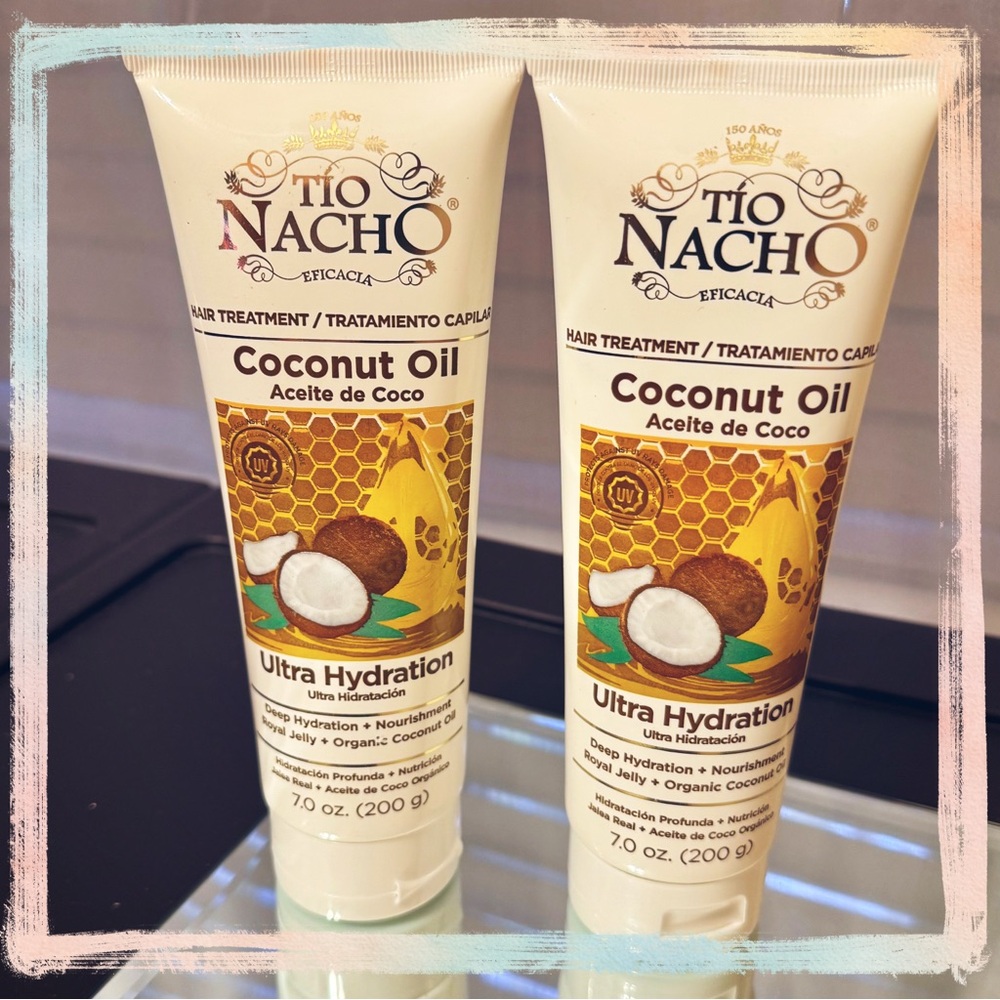 Tio Nacho Coconut Oil Hair Treatment Ultra Hydration Brand New sealed tubes